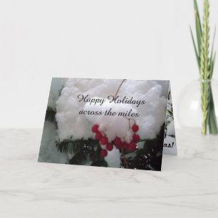 WEIHNACHTEN ÜBER DER MEILEN-Karte