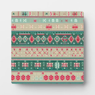 Weihnachten Ugly Sweater 2 Fotoplatte
