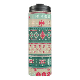 Weihnachten Ugly Sweater 2 Thermosbecher