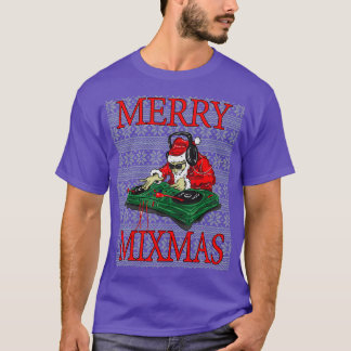 Weihnachten Ugly Sweater Tshirts Hip Hop Santa