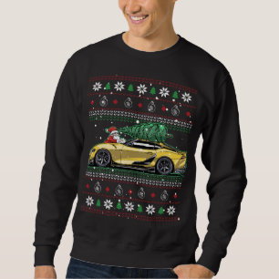 Weihnachten Ugly Toyota Supra A90! Bestes Auto-Typ Sweatshirt