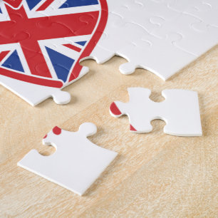 Weihnachten UK USA Patriotic Heats Puzzle