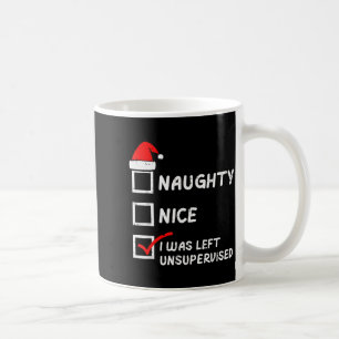 Weihnachten Unartig Nett Allein Gelassen Xmas Männ Kaffeetasse