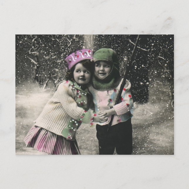 Weihnachten und die besten Freunde des Skis (Vorderseite)