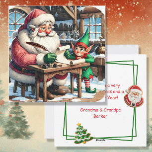 Weihnachten und Elfen im Nordpol