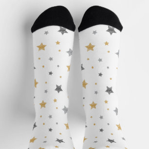 Weihnachten und Feiertage Décor - Scribble Stars Socken