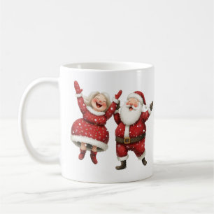 Weihnachten und Frau Claus Script Name Frohe Weihn Kaffeetasse