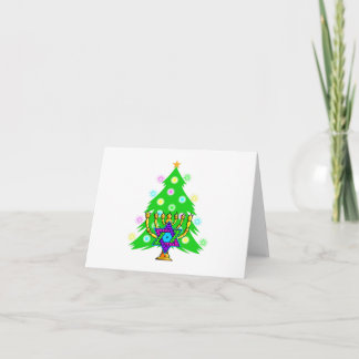 Weihnachten und Hanukkah zusammen