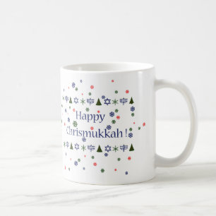 Weihnachten und kombinierte Tasse Chanukkas