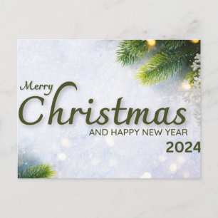 Weihnachten und Neues Jahr 2024 - Feiertag