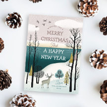 Weihnachten und Neues Jahr | Winterwald