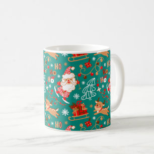 Weihnachten und Rentier Kaffeetasse