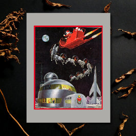 Weihnachten und Rentiere im Weltraum