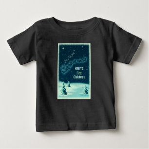 Weihnachten und seine Rentiere Baby T-shirt