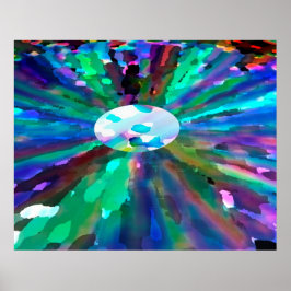 Weihnachten und Sternenfokus Poster