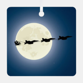 Weihnachten und Super Hornets F/A-18 Weihnachten Ornament Aus Metall