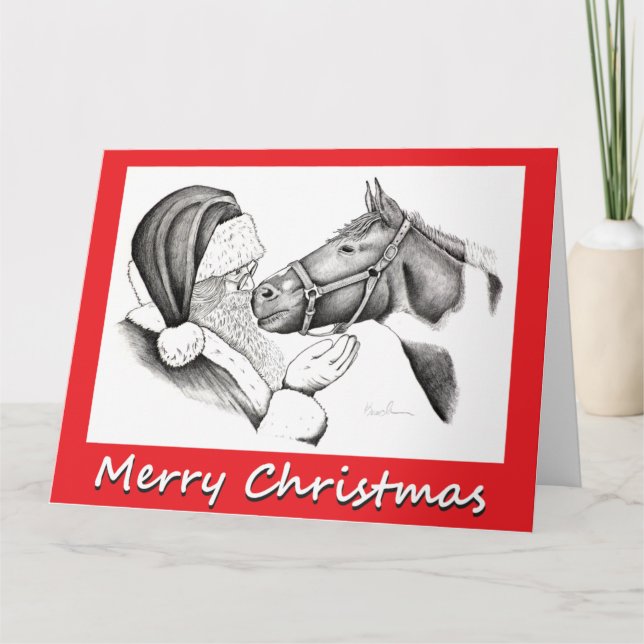 Weihnachten und Weihnachten Dankeskarte (Vorderseite)