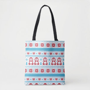 Weihnachten und Winter gestricktes Muster