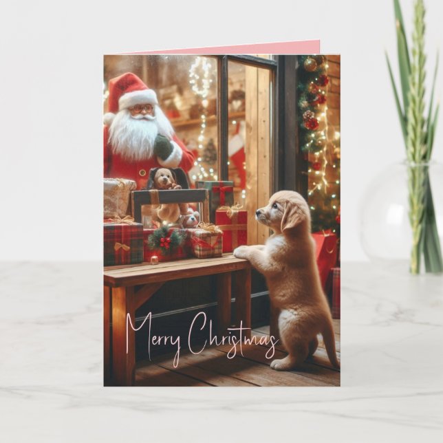 Weihnachten und Wünsche (Vorderseite)