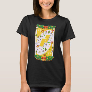 Weihnachten Uno Karten Weihnachtsbaum T-Shirt