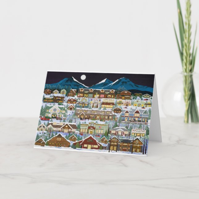 Weihnachten unter den Kaskaden-Bergen (Vorderseite)