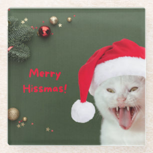 Weihnachten Untersetzer, frohe Weihnachtswünsche Glasuntersetzer