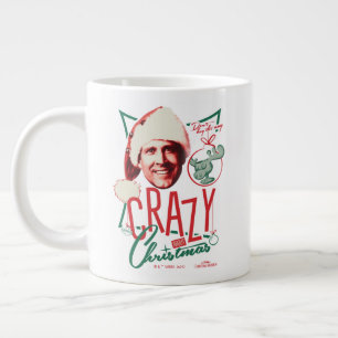 Weihnachten Urlaub Crazy Über Weihnachten Jumbo-Tasse