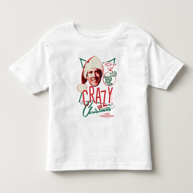Weihnachten Urlaub Crazy Über Weihnachten Kleinkind T-shirt (Vorderseite)
