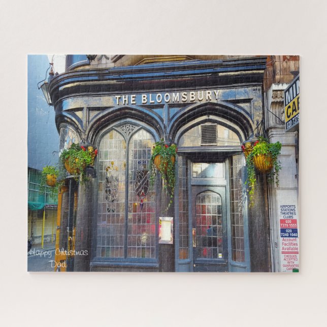 Weihnachten Vater. Puzzle (Horizontal)