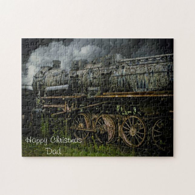 Weihnachten Vater. Puzzle (Horizontal)