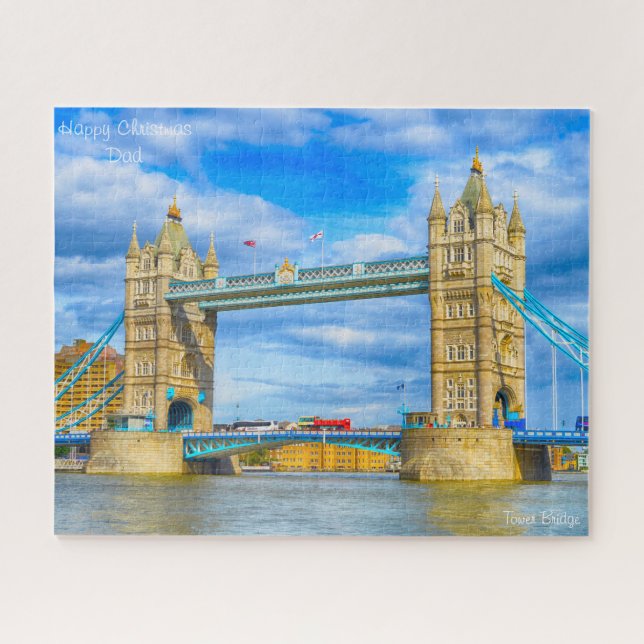 Weihnachten Vater. Puzzle (Horizontal)