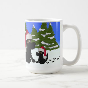 Weihnachten verfolgt Sankt-Tasse Tasse