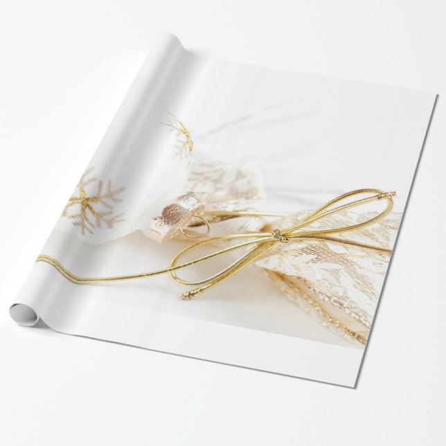Weihnachten verziert extravaganten geschenkpapier (Ungerollt)