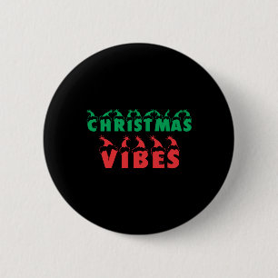 Weihnachten Vibes Holidays Xmas Button