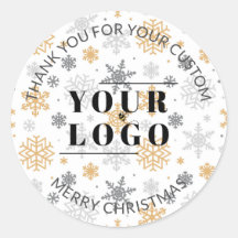 Weihnachten Vielen Dank für Ihr individuelles Logo