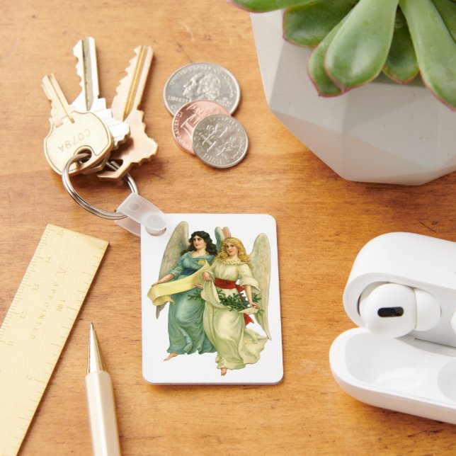 Weihnachten, Viktorianische Engel Schlüsselanhänger (Schreibtisch)