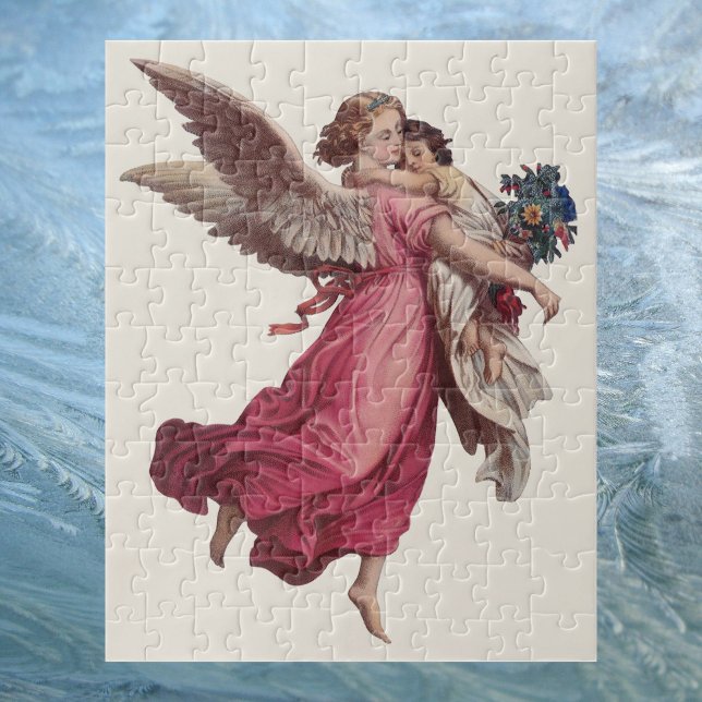 Weihnachten, Viktorianischer Wächter Angel Puzzle (Von Creator hochgeladen)
