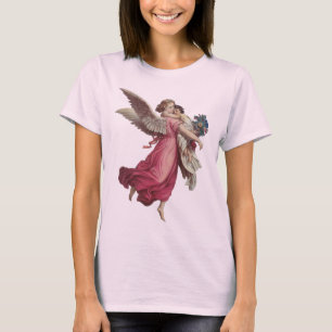 Weihnachten, Viktorianischer Wächter Angel T-Shirt