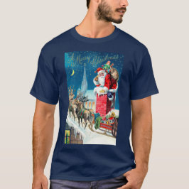 Weihnachten Viktorianischer Weihnachtsmann am Kami T-Shirt