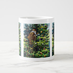 Weihnachten, Viktorianischer Weihnachtsmann mit Ba Jumbo-Tasse