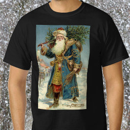 Weihnachten, Viktorianischer Weihnachtsmann mit Ba T-Shirt