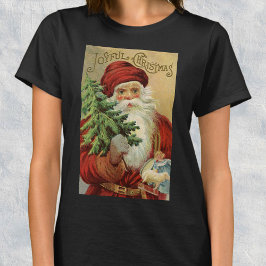 Weihnachten, Viktorianischer Weihnachtsmann mit Ba T-Shirt