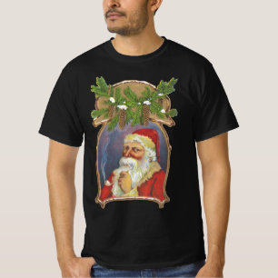 Weihnachten, Viktorianischer Weihnachtsmann mit Pi T-Shirt