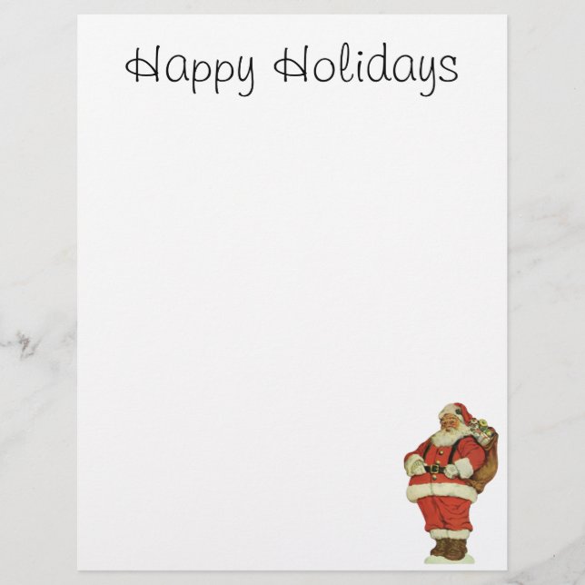 Weihnachten, Viktorianischer Weihnachtsmann mit Sp (Vorderseite)