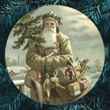 Weihnachten, Viktorianischer Weihnachtsmann mit Sp