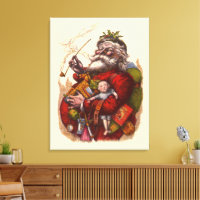 Weihnachten, Viktorianischer Weihnachtsmann Pipe T