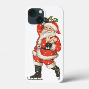 Weihnachten Viktorianischer Weihnachtsmann Skater Case-Mate iPhone Hülle