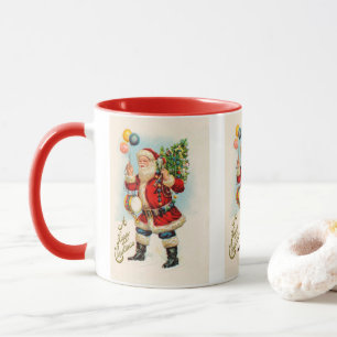 Weihnachten, Viktorianischer Weihnachtsmann Tasse