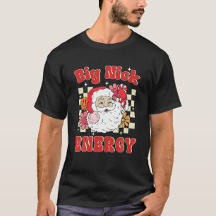 Weihnachten Vintag Big Nick Energy Weihnachten T-Shirt