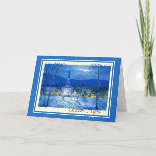 Weihnachten Vintage-Karte Frohe Weihnachten